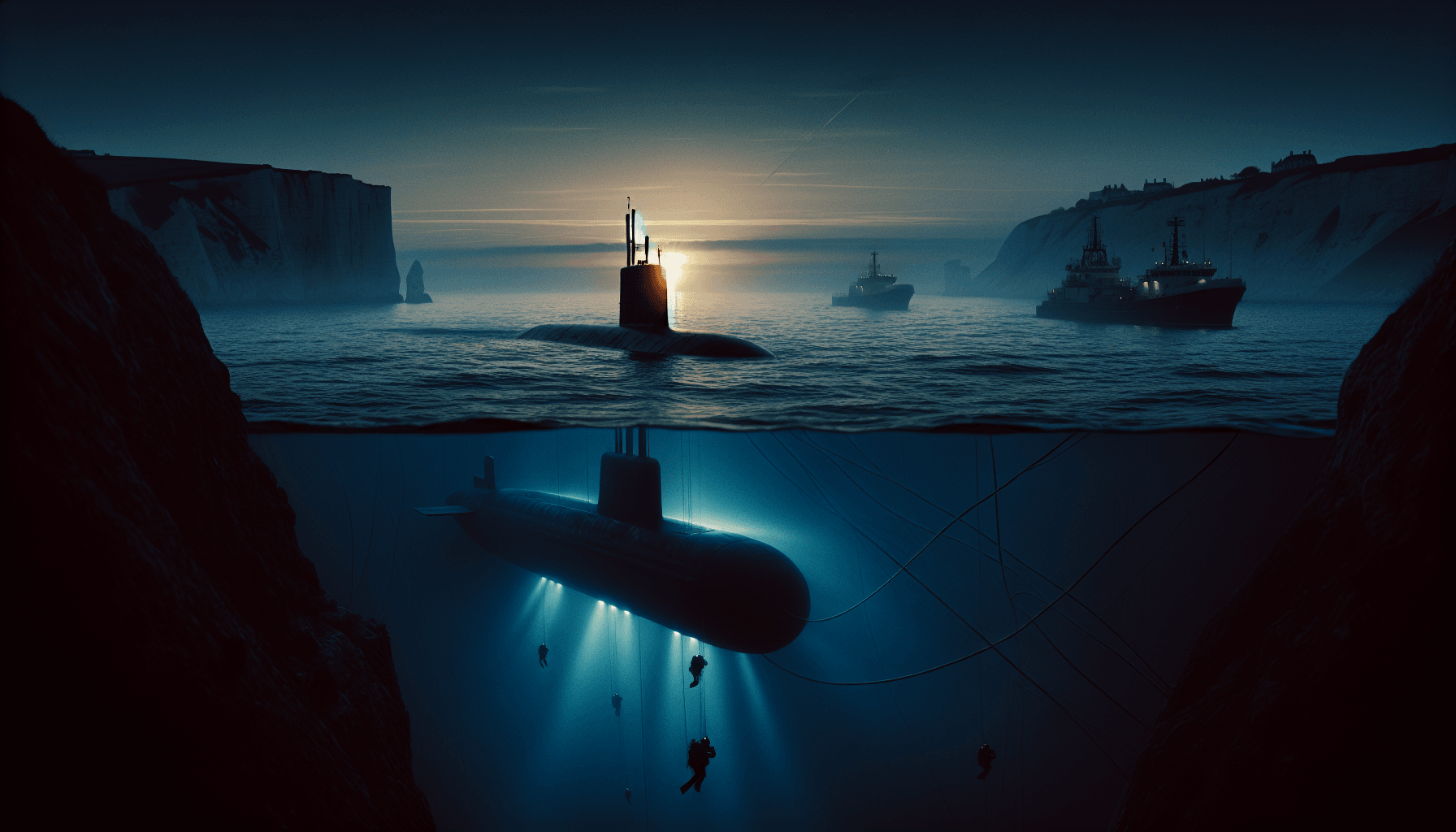 UK says Russia ran submarine operation over cables and pipelines