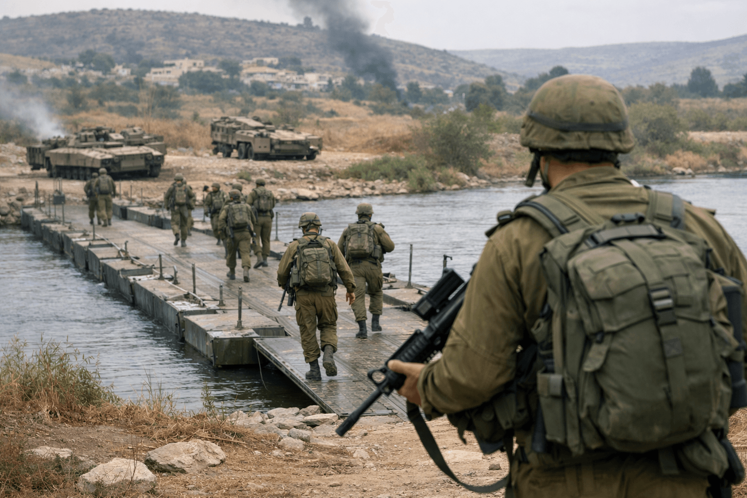 Israel Crosses Litani