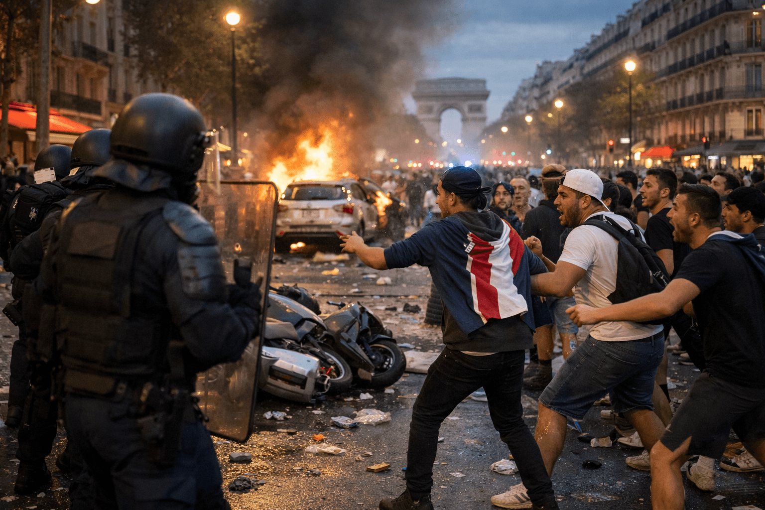 PSG Win Sparks Chaos