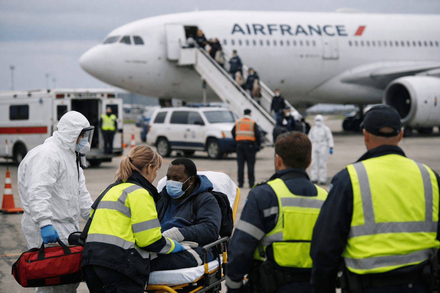 Ebola Fears Divert Air France Flight to Montreal