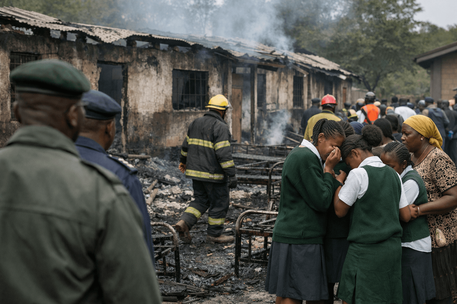 Kenya School Fire Kills 16