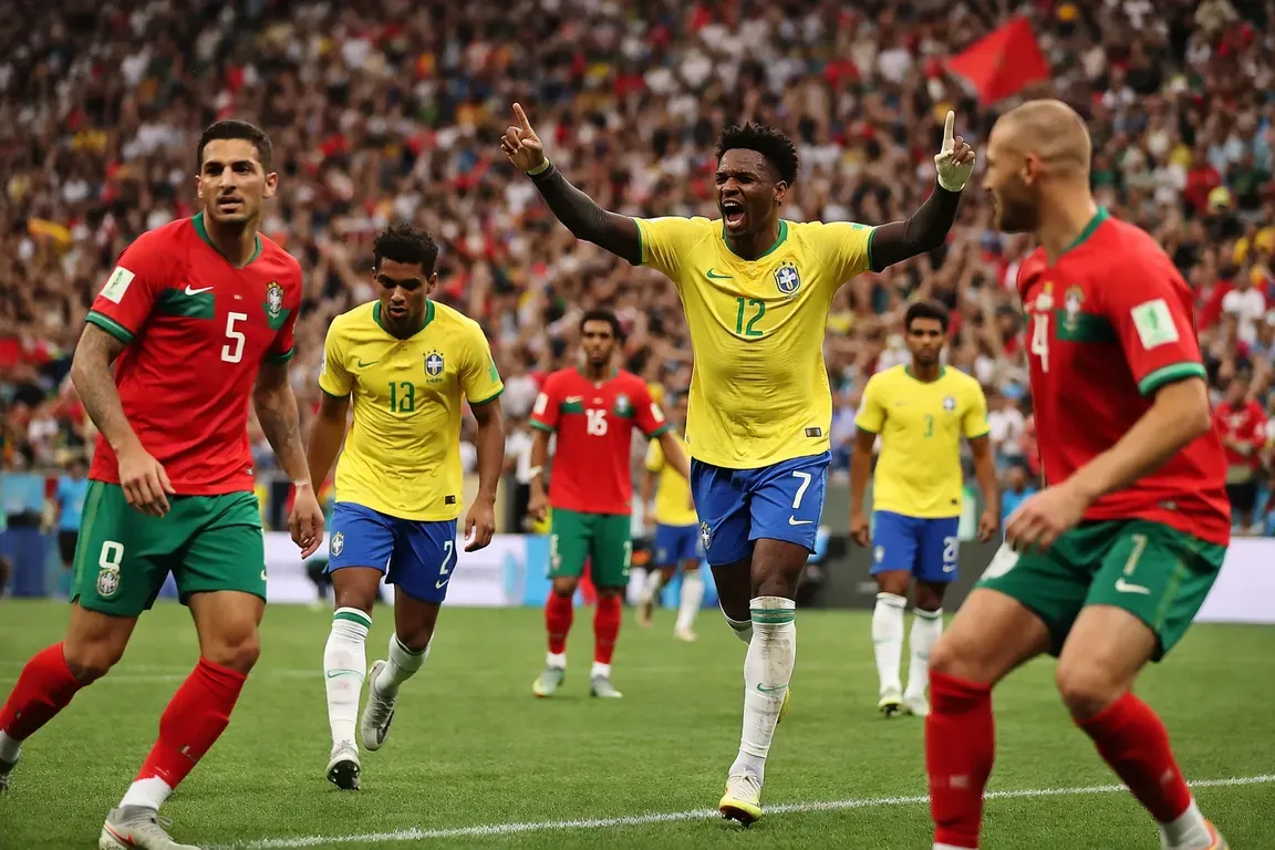 Brazil Draws with Morocco