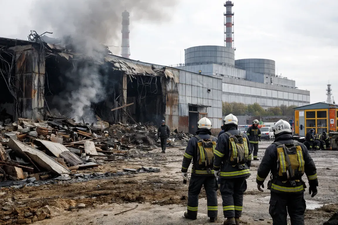 Chernobyl Drone Attack