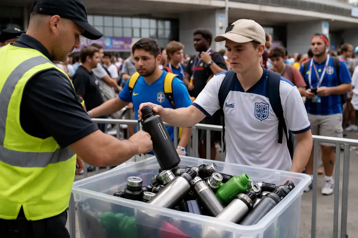 FIFA Bans Reusable Bottles