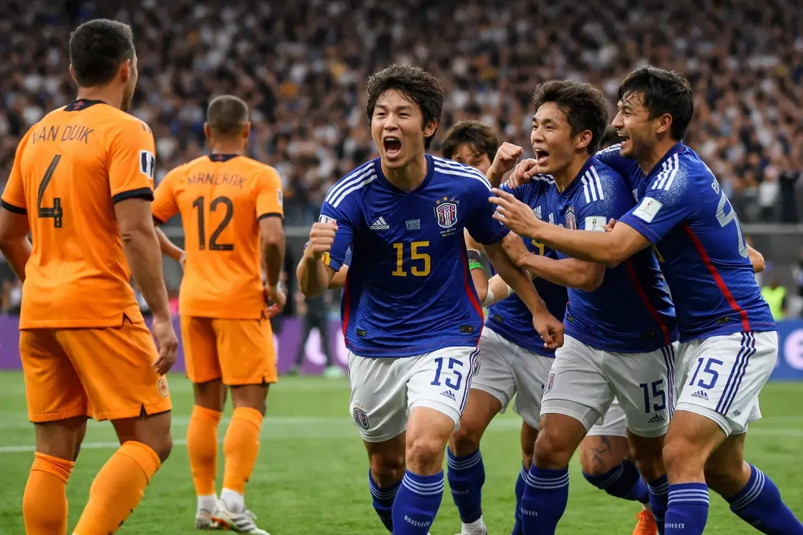 Japan Draws Netherlands