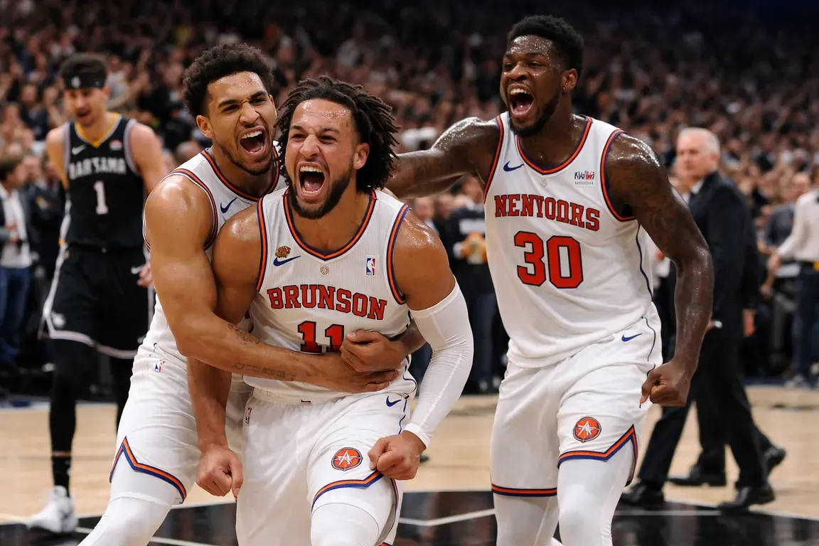 Knicks Stun Spurs