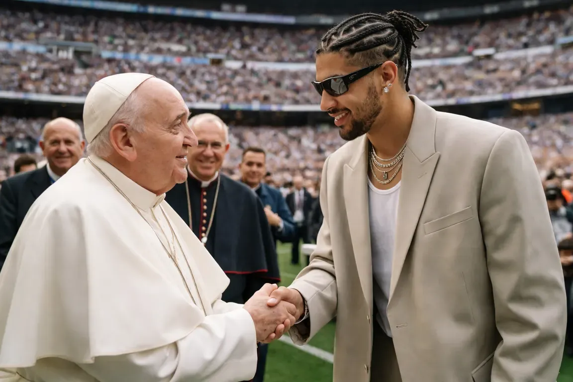 Pope Francis Meets Bad Bunny